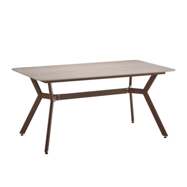 Liberta-Maison Roots Τραπέζι Beige Με Οψη Μαρμαρου 160x90x75cm 02-0737