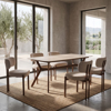Liberta-Maison Roots Trapezi Beige Me Opsi Marmarou 160x90x75cm 02-0737