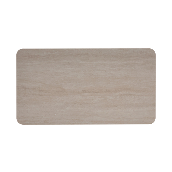 Liberta-Maison Roots Trapezi Beige Me Opsi Marmarou 160x90x75cm 02-0737