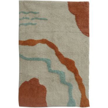 Liberta - Maison SEAGULL Χαλί Βαμβακερό Πολύχρωμο 60x90cm 020486