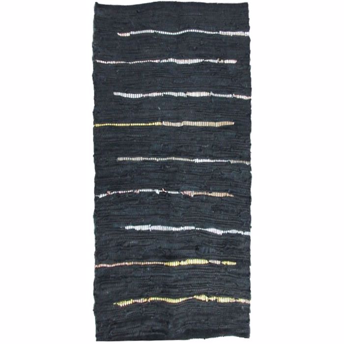 Liberta-Maison LINES Xalaki 60x90cm Derma Mavro Bez Lefko 020493
