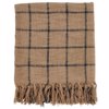 Liberta - Maison SAND Rixtari Bambakero/Polyester Caramel/Mavro 130x170cm 021573