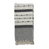 Liberta - Maison SAND Rixtari Diakosmitiko 125x150cm Bambaki Lefko Mavro 021648