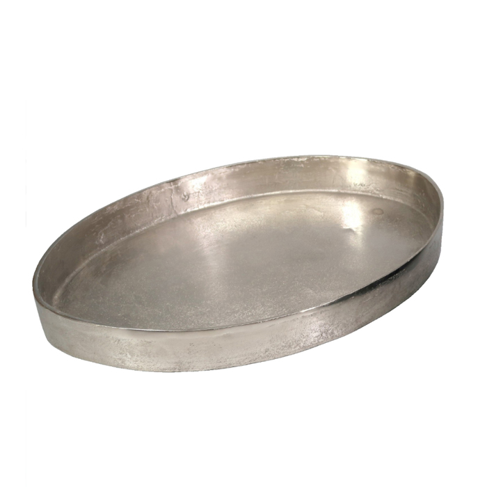 Liberta - Maison GLAZ Diskos Diakosmisis Alouminiou Asimi 65x47x7cm 022446