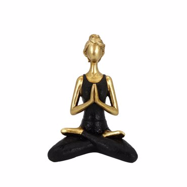 Liberta - Maison VASANTA 2 DECO Φιγούρα Resin Χρυσή/Μαύρη 13.5x9x19cm 022719