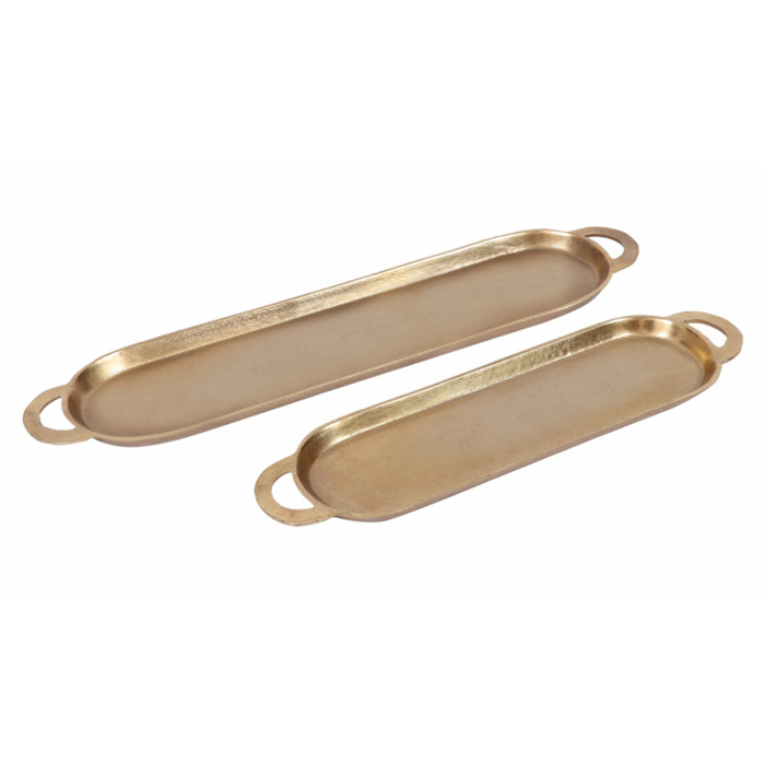 Liberta - Maison CORLI Diakosmitikos Diskos Alouminiou Xrusos 60x16x3cm 023580