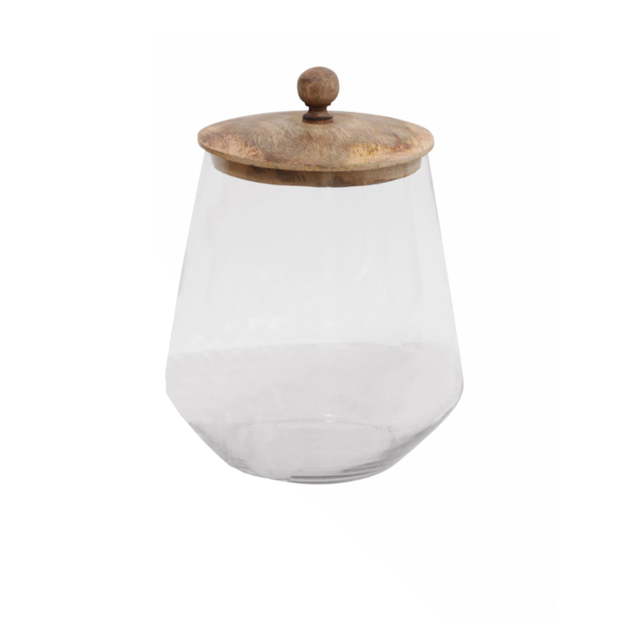 Liberta - Maison LYRE Doxeio Apothikefsis Gyalino Diafano me Xulino Kapaki Fusiko F18x26cm 023718