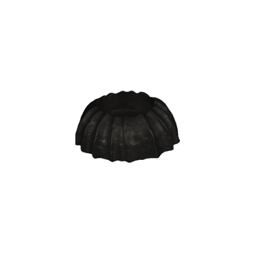 Liberta - Maison MOLK Βάση Ρεσώ Αλουμινίου Μαύρη Ματ Φ8x3cm 023994
