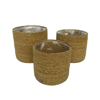 Liberta-Maison Del Mar Kaspo Set 3TMx 20x20x18cm Seagrass Fusiko 027391