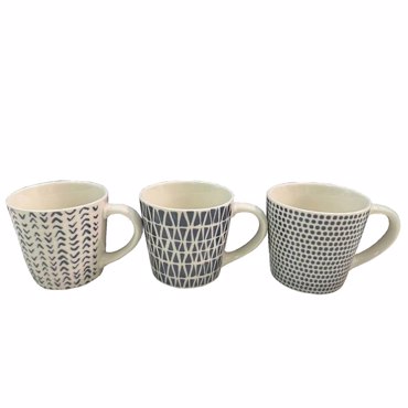 Liberta-Maison Blomus Κούπα Espresso Set 6ΤΜΧ 9.5x6.5x5cm New Bone China Λευκό Μπλε 028886