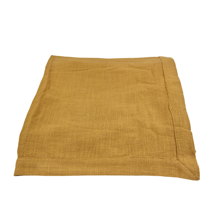 Liberta - Maison MANTEL MUSTARD A Trapezomantilo Bambakero Moustardi 220x140cm 028980