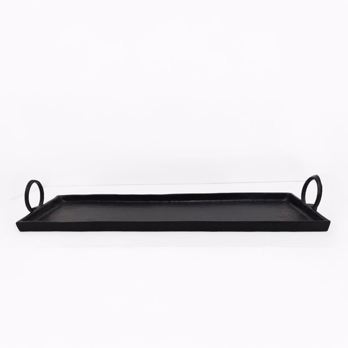 Liberta-Maison Angolo Diskos Diakosmisis 75x24x3cm Alouminio Mavro 028997