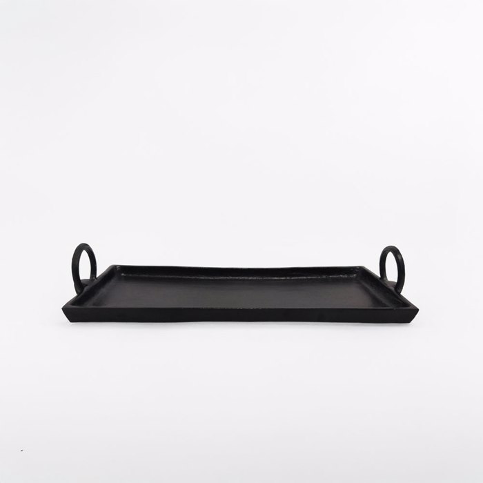 Liberta - Maison ANGOLO Diakosmitikos Diskos Alouminiou Mavros 50x19x3cm 028998