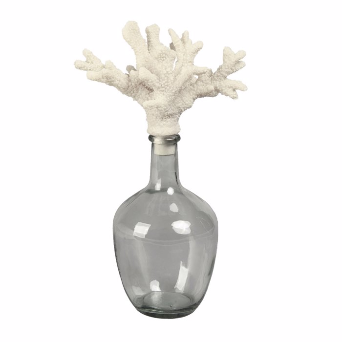 Liberta - Maison CORALLI Boukala Gyalini Diafani me Bez Polyresin Kapaki 24x15x41cm 029942