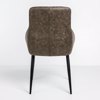 Liberta-Maison Tosca Karekla Kafe Mavro Mat 61.5x58x91cm 03-1193