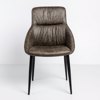 Liberta-Maison Tosca Karekla Kafe Mavro Mat 61.5x58x91cm 03-1193