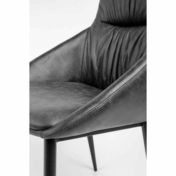 Liberta-Maison Tosca Karekla Ggri Mavro Mat 61.5x58x91cm 03-1194