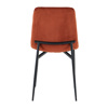 Liberta - Maison TESSERA Karekla Terracotta/Mavri 54x44.5x87cm 03-1286