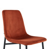 Liberta - Maison TESSERA Karekla Terracotta/Mavri 54x44.5x87cm 03-1286