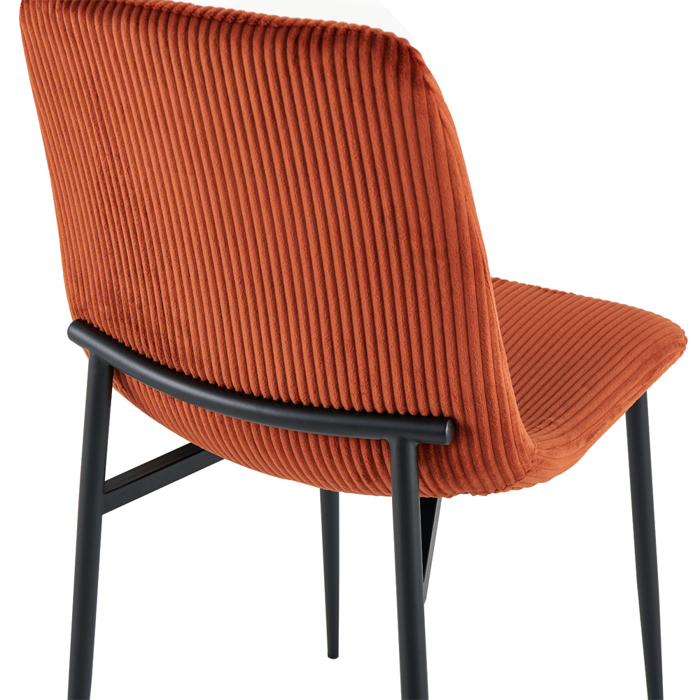 Liberta - Maison TESSERA Karekla Terracotta/Mavri 54x44.5x87cm 03-1286