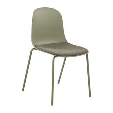 Liberta-Maison Padded Καρέκλα Λαδι 51x53x85cm 03-1311