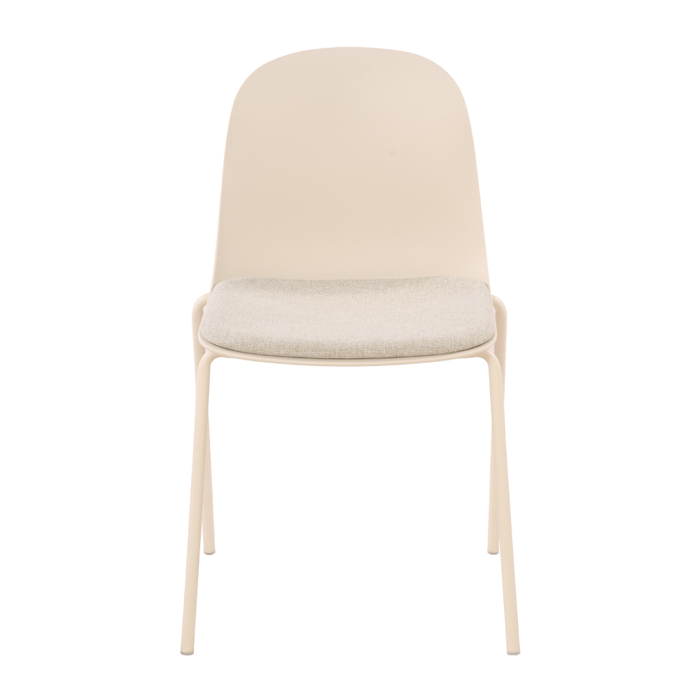 Liberta-Maison Padded Karekla Off White 51x53x85cm 03-1312