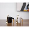 Liberta-Maison Nordic Koupa Set 4TMX 23x23x9cm Porselani Lefko Fusiko Bamboo 030014