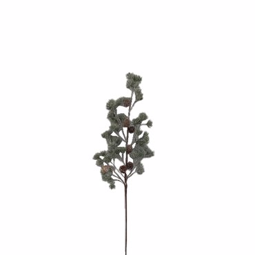 Liberta - Maison XMAS BRANCH 16 Κλαδί PVC Κουκουνάρι Πράσινο 65cm 030340