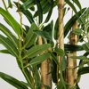 Liberta-Maison Bamboo Futo Texnito Se Gastra 70cm Polyester Prasino PVC 030727