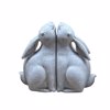 Liberta-Maison BUN BUN Diakosmitiko Bibliostatis Set 2TMX 22x9x18cm Polyresin Bez 031119
