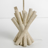 Liberta - Maison WOODLAND Epitrapezio Fotistiko Polyresin Lefko ufasma Off White 26x26x54cm 034149