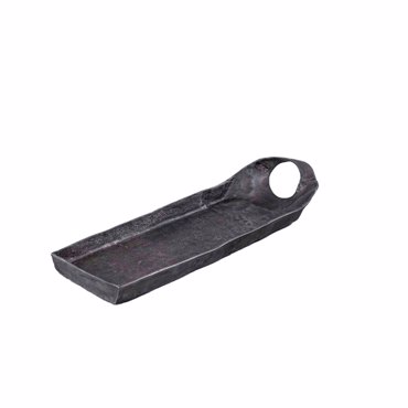 Liberta-Maison One Grip Πιατέλα Σερβιρίσματος 66x22.5x9.5cm Αλουμίνιο Γκρι Σκούρο 034392