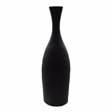 Liberta - Maison FRASCO Βάζο Polyresin Μαύρο 16x10x54cm 034503