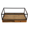 Liberta - Maison CASSETTO Coffee Table Karudi/Mavro me 1 Surtari 100x60x40cm 04-0960