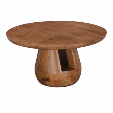 Liberta-Maison Gate Coffee Table Φυσικό 80x80x40cm 04-1006