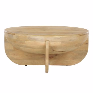 Liberta-Maison Paloma Coffee Table Φυσικό 91x91x40cm 04-1067
