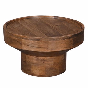 Liberta-Maison Dubai Coffee Table Καρυδι 70x70x40cm 04-1081