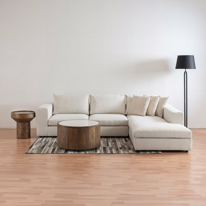 Liberta-Maison Abu Dhabi Coffee Table Karudi Lefko 80x80x45cm 04-1082