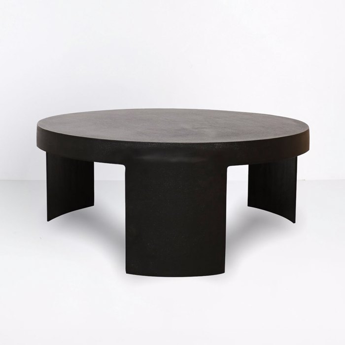 Liberta-Maison Volcano Coffee Table Mavro 88x88x37cm 04-1197