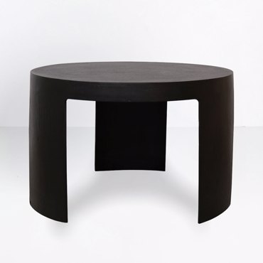 Liberta-Maison Volcano Coffee Table Μαύρο 65x65x42cm 04-1198