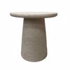 Liberta-Maison Sahara Side Table Sand Beige 47.5x47.5x48.5cm 04-1342
