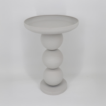 Liberta-Maison Perla Side Table Off White 41x41x61cm 04-1413