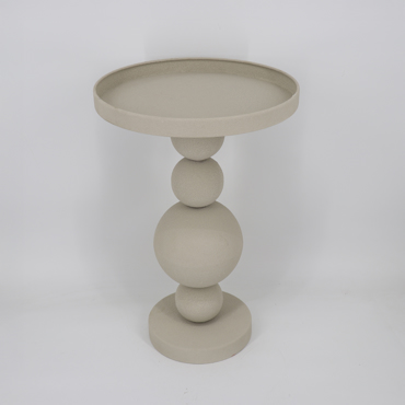 Liberta-Maison Astra Side Table Μπεζ 36.5x36.5x55cm 04-1415