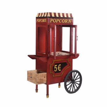 Liberta-Maison Pop Corn Κονσολα Κόκκινο Cream 100x46x160cm 05-0728