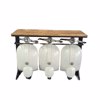 Liberta-Maison Vespa Konsola Cream Lefko Fusiko 138x52x100cm 05-0740