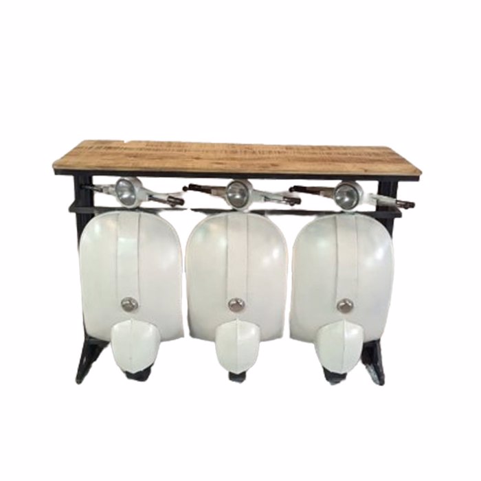 Liberta-Maison Vespa Konsola Cream Lefko Fusiko 138x52x100cm 05-0740