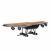 Liberta-Maison Wings TV Stand Gunmetal Fusiko 188x44x44cm 05-0742