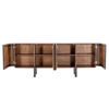 Liberta-Maison Terra Nova Boufes 4PORTES Karudi Lefko Marmaro 180x40x76cm 05-0762