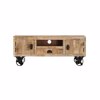 Liberta-Maison Brooklyn TV Stand 2PORTES 1SuRTARI Fusiko 135x42x60cm 05-0792