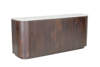 Liberta-Maison Marron Boufes 3PORTES Kafe Skouro Lefko Me Opsi Marmarou 170x40x75cm 05-0826